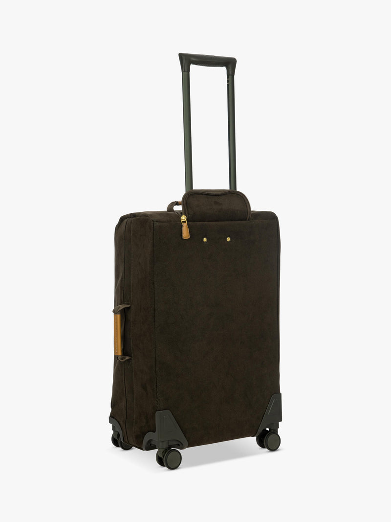 Bric's trolley suitcase faux suede 71cm, imported from the UK