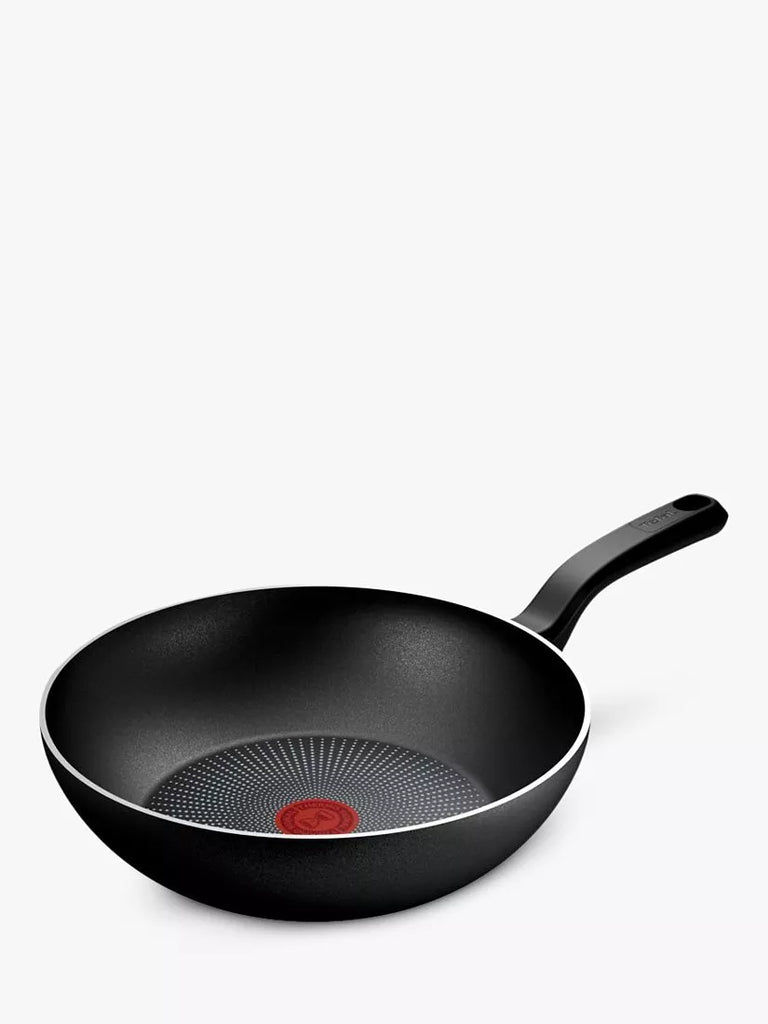 Tefal So Expert Aluminium Non-Stick Thermo-Signal Wok, 28cm