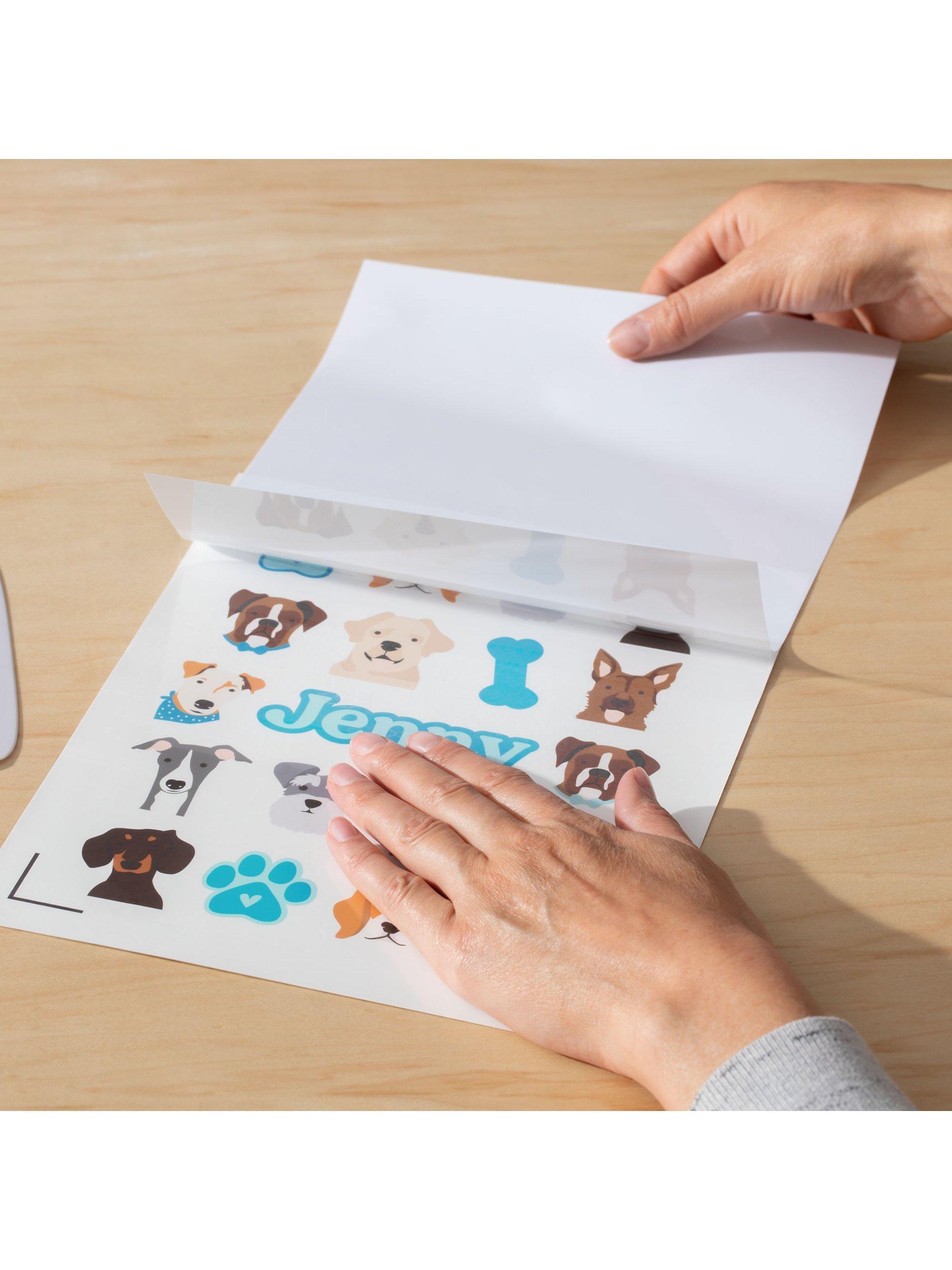 Cricut printable waterproof sticker set A4, imported from the UK