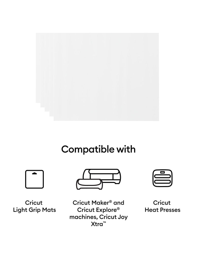 Cricut A4 printable iron-on for dark fabrics, imported from the UK