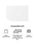 Cricut A4 printable iron-on for dark fabrics, imported from the UK