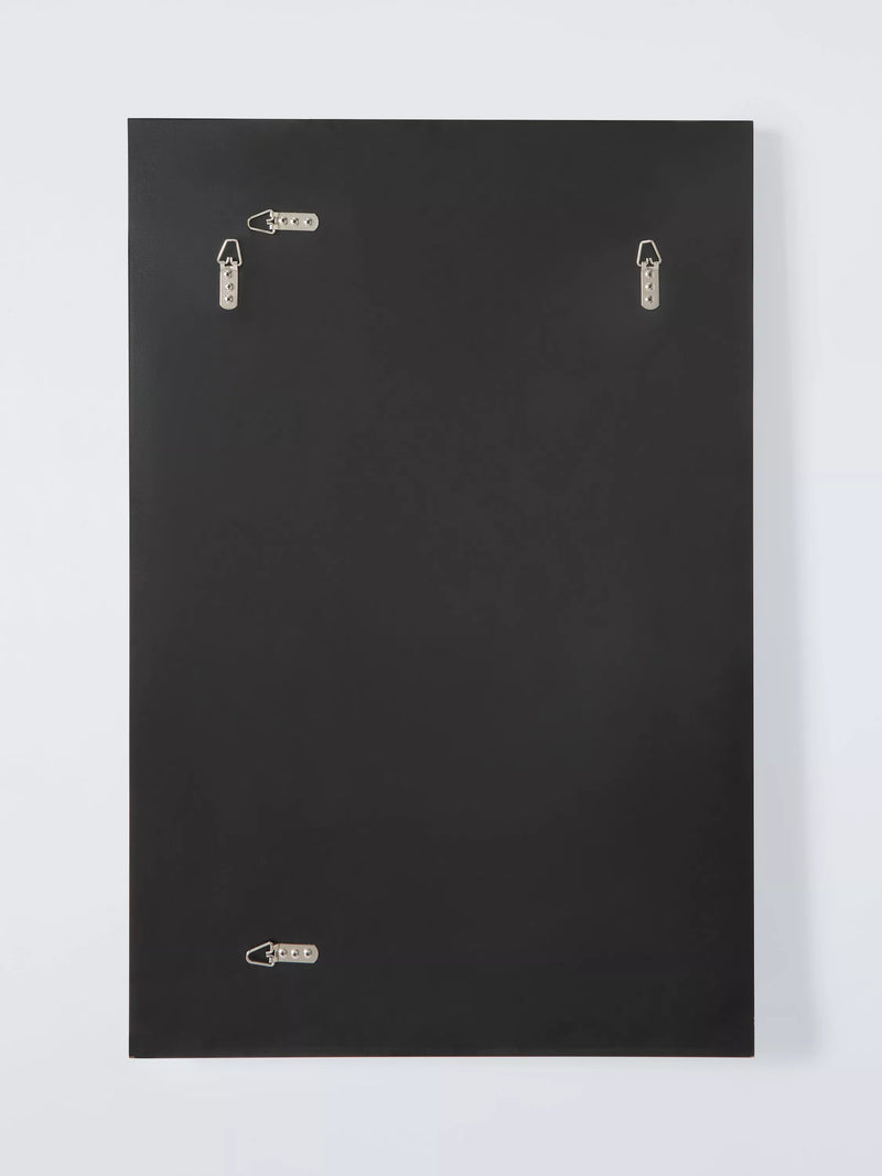 John Lewis wall mirror etched bevelled glass 90x60cm, imported from the UK