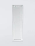 John Lewis bevelled full-length wall mirror clear 140x40cm, imported from the UK