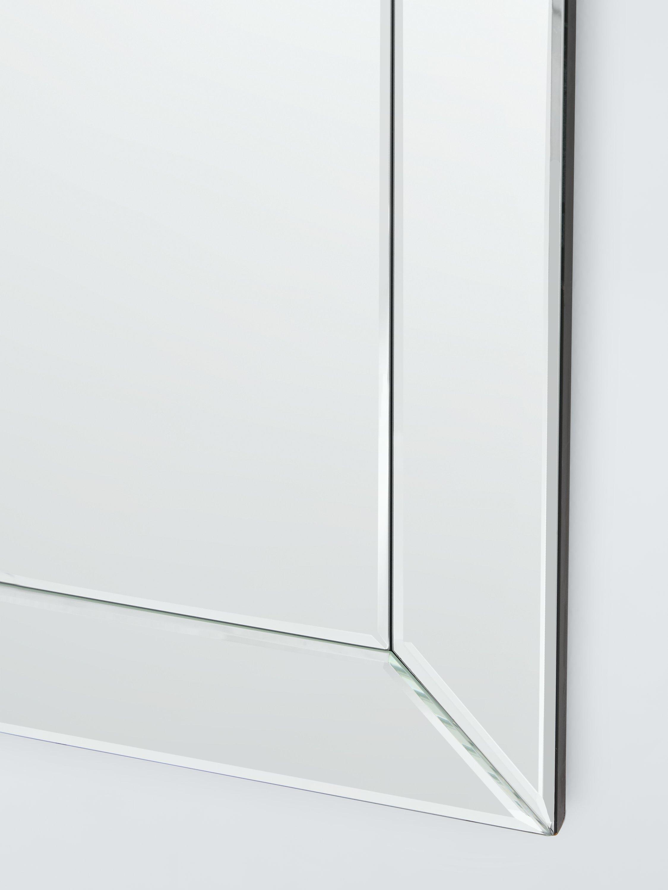 John Lewis bevelled full-length wall mirror clear 140x40cm, imported from the UK