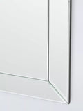 John Lewis bevelled full-length wall mirror clear 140x40cm, imported from the UK