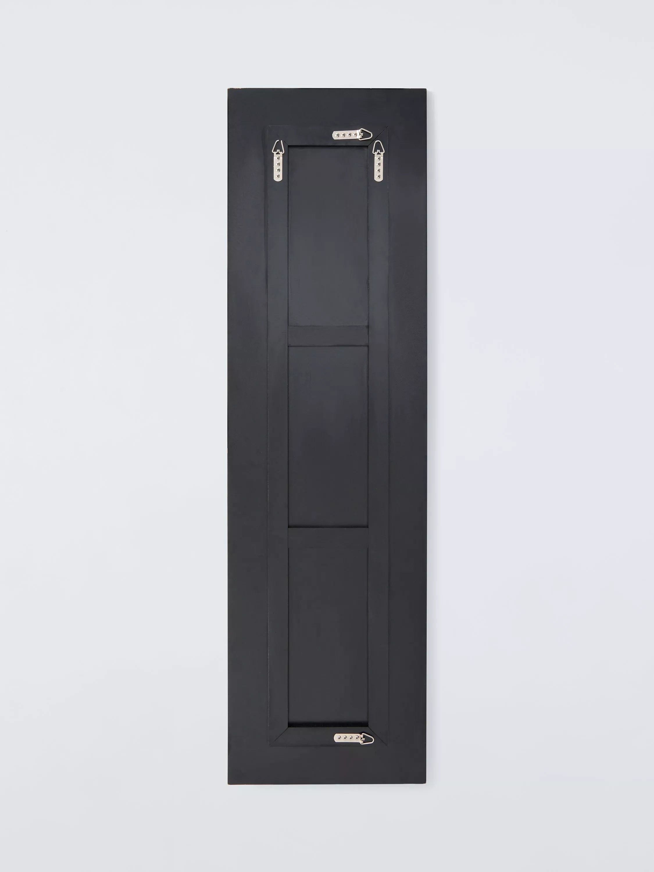 John Lewis bevelled full-length wall mirror clear 140x40cm, imported from the UK