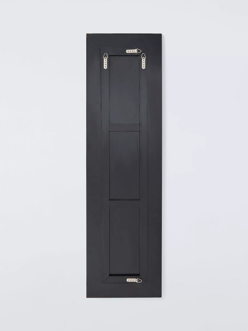 John Lewis bevelled full-length wall mirror clear 140x40cm, imported from the UK