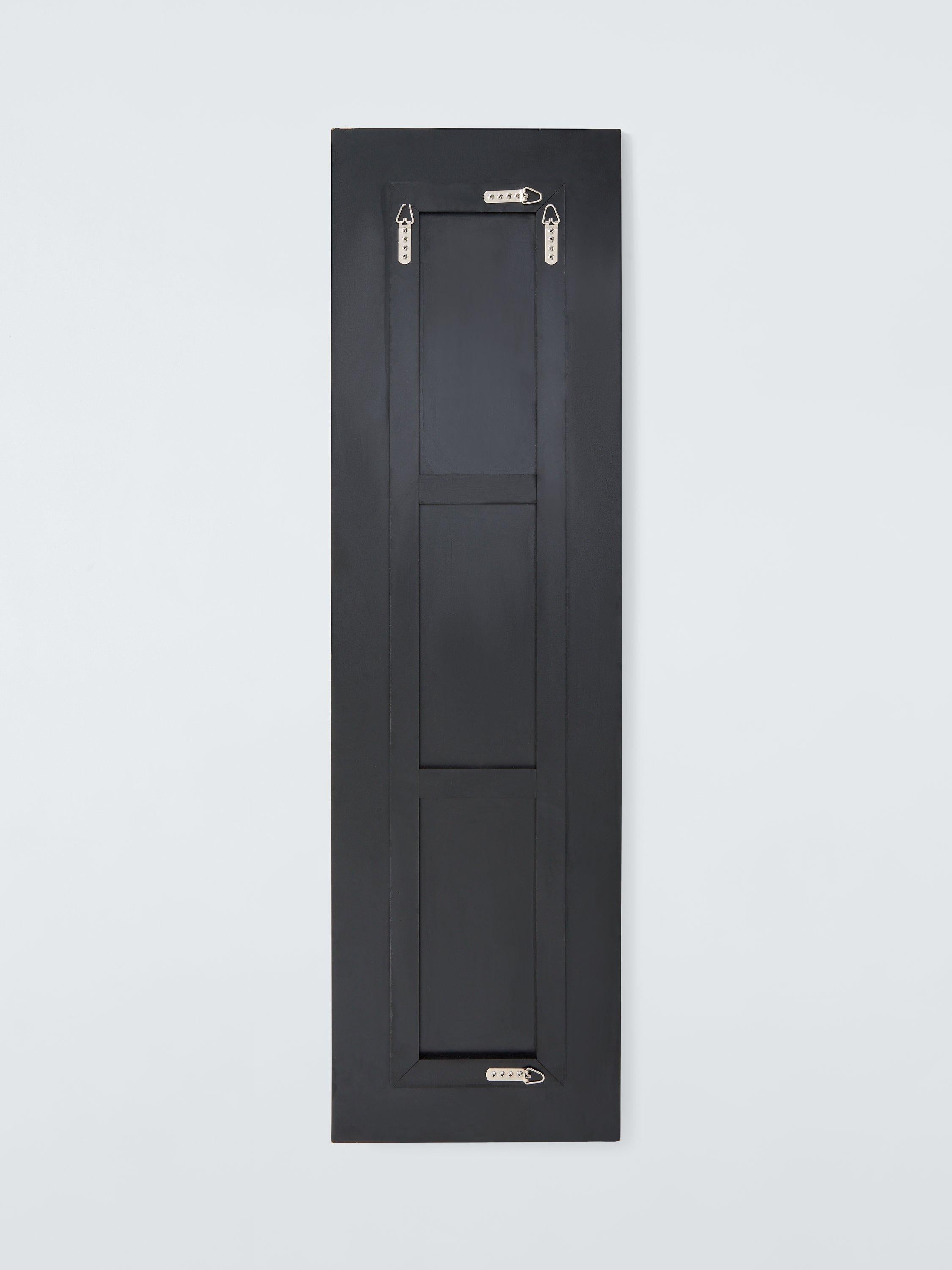John Lewis bevelled full-length wall mirror clear 140x40cm, imported from the UK