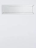 John Lewis bevelled full-length wall mirror clear 140x40cm, imported from the UK