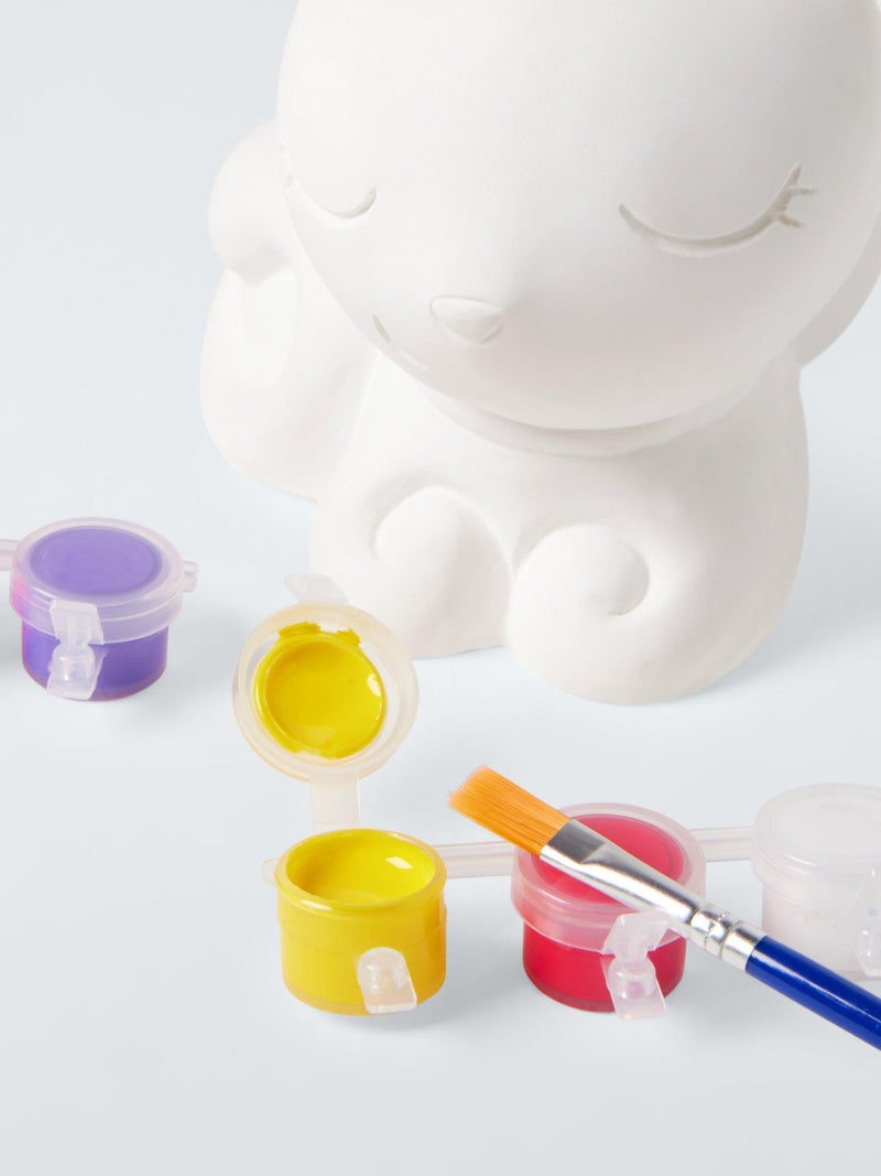John Lewis paint your own sleepy kitty craft kit, UK version