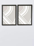 John Lewis A4 poster frame set of 2 black - British product