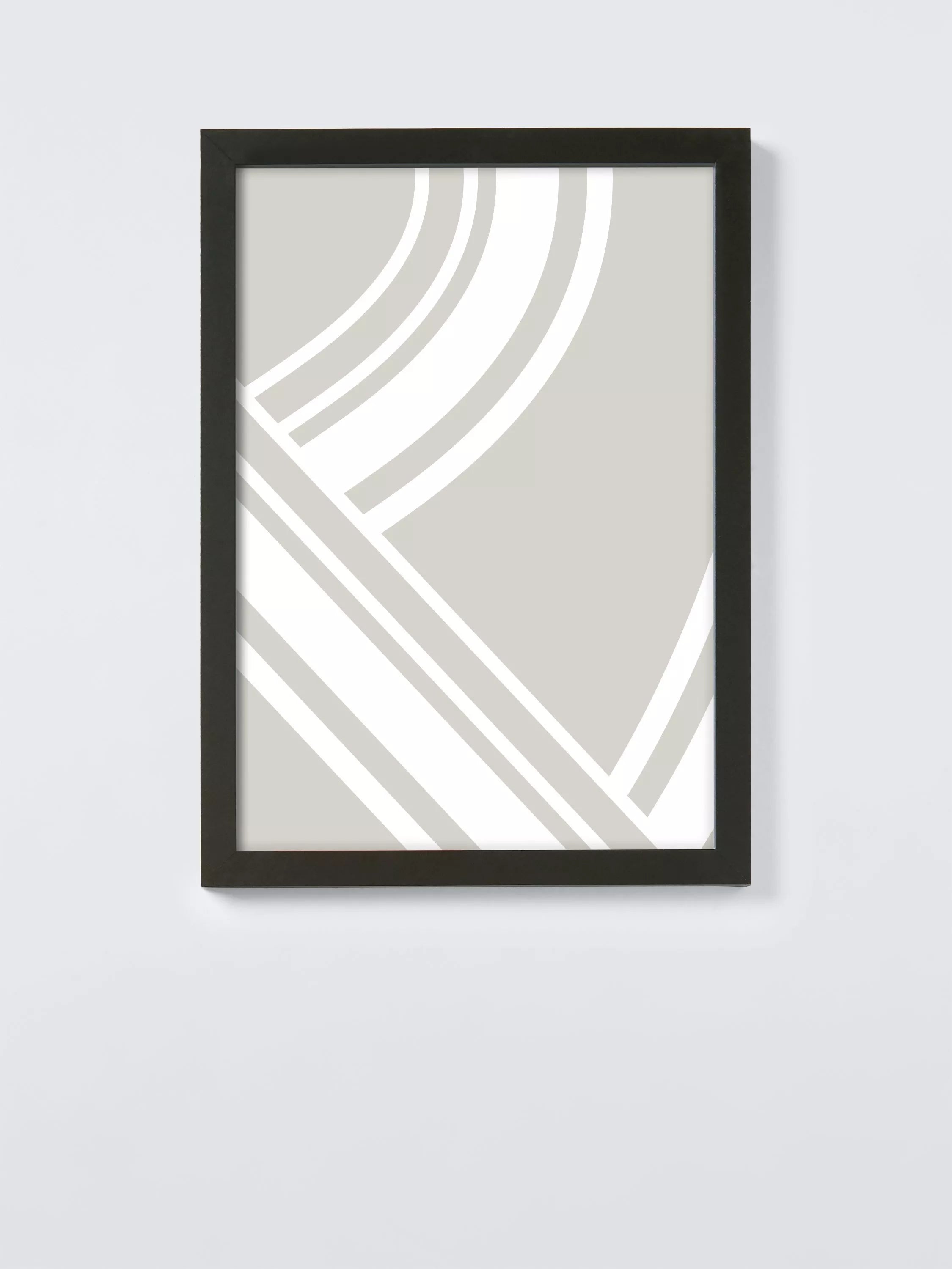 John Lewis A4 poster frame set of 2 black - British product