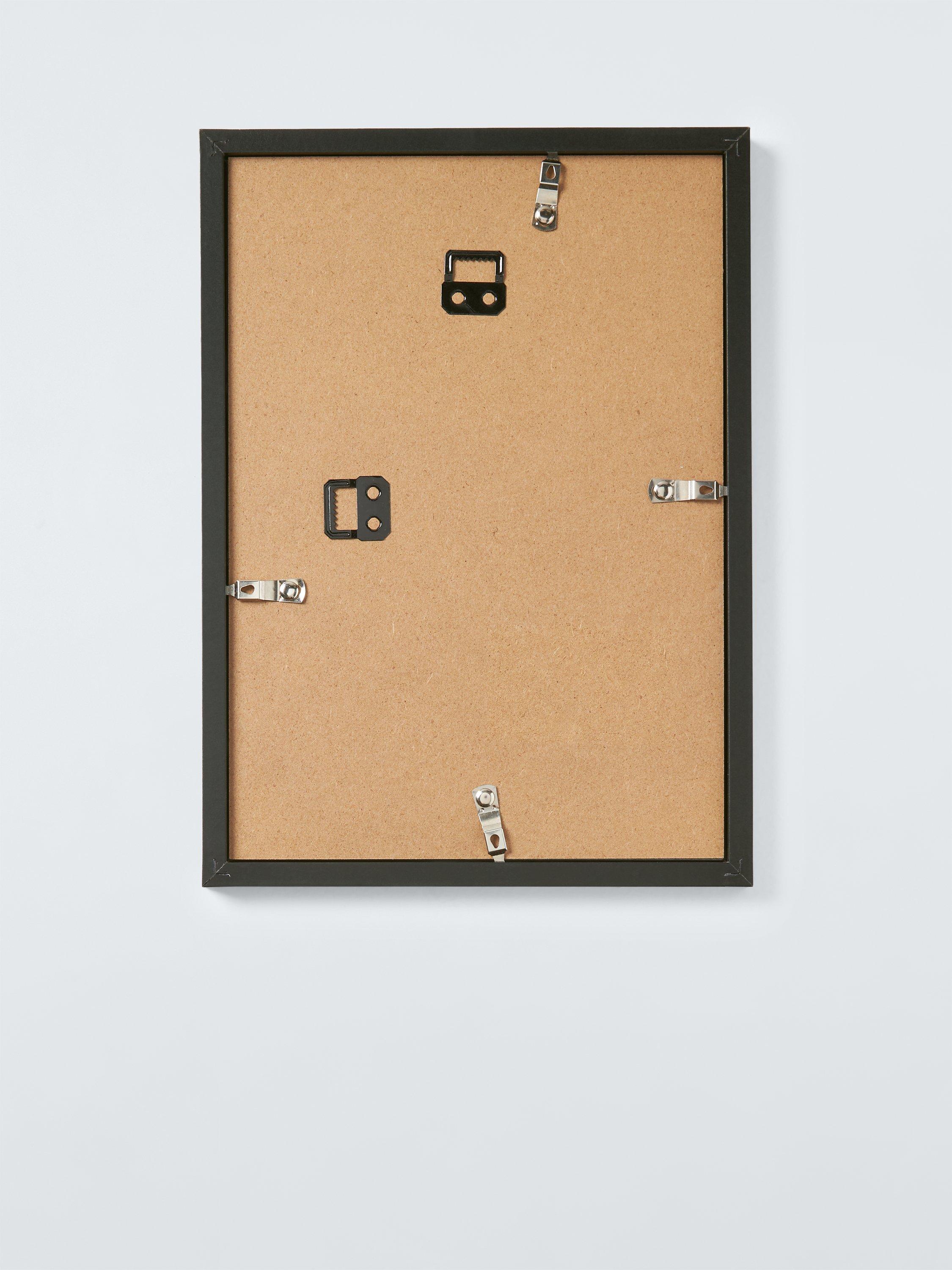 John Lewis A4 poster frame set of 2 black - British product