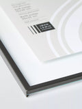 John Lewis metal hanging photo frame A4 black (British brand)