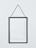 John Lewis metal hanging photo frame A4 black (British brand)