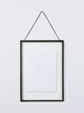 John Lewis metal hanging photo frame A4 black (British brand)