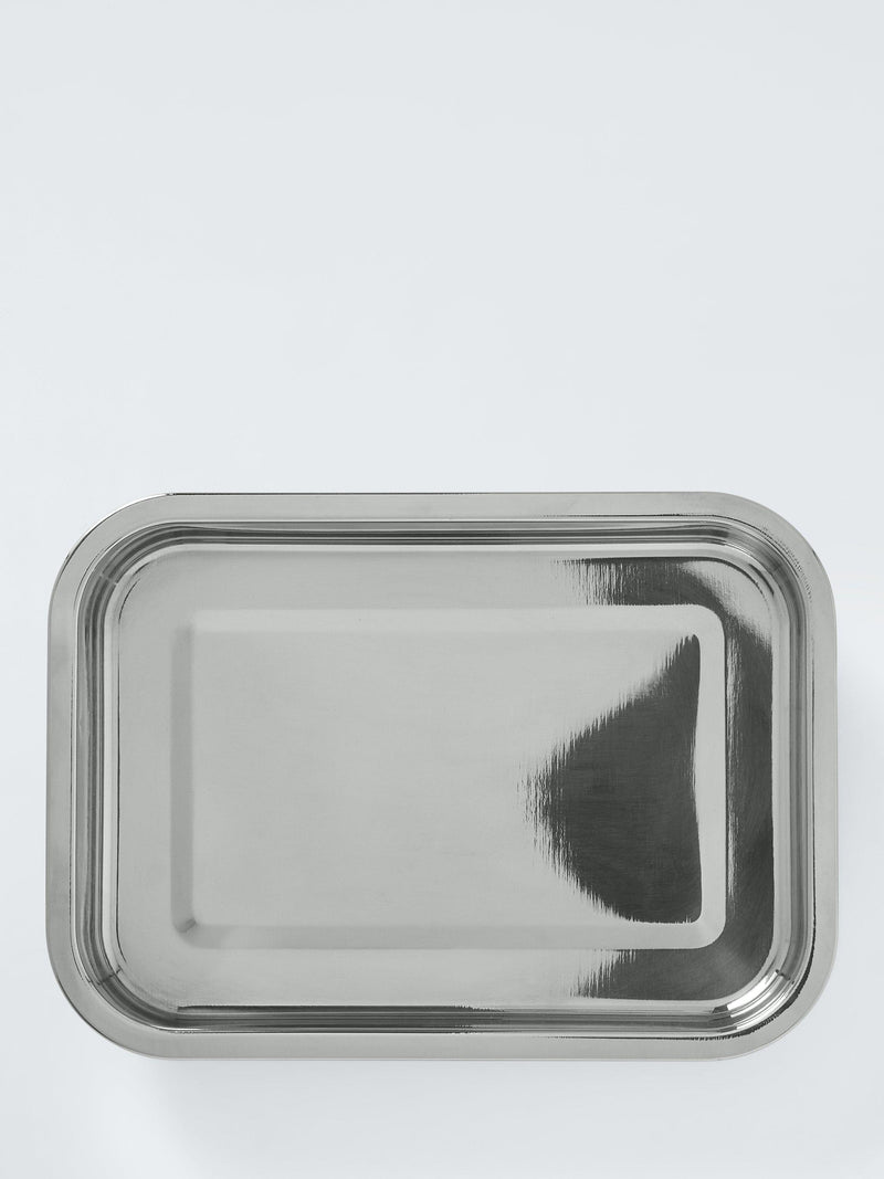 John Lewis stainless steel roasting tray 25cm - British product
