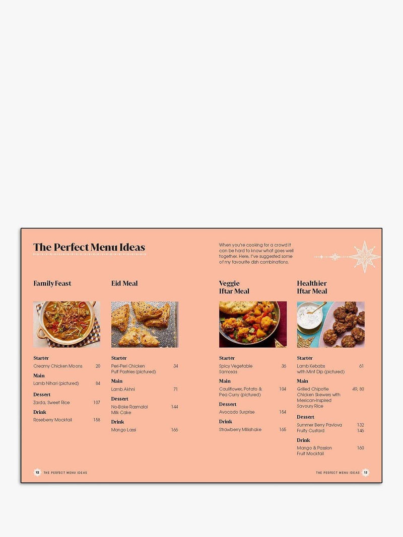 The Ramadan Family Cookbook by Anisa Karolia, imported from the UK