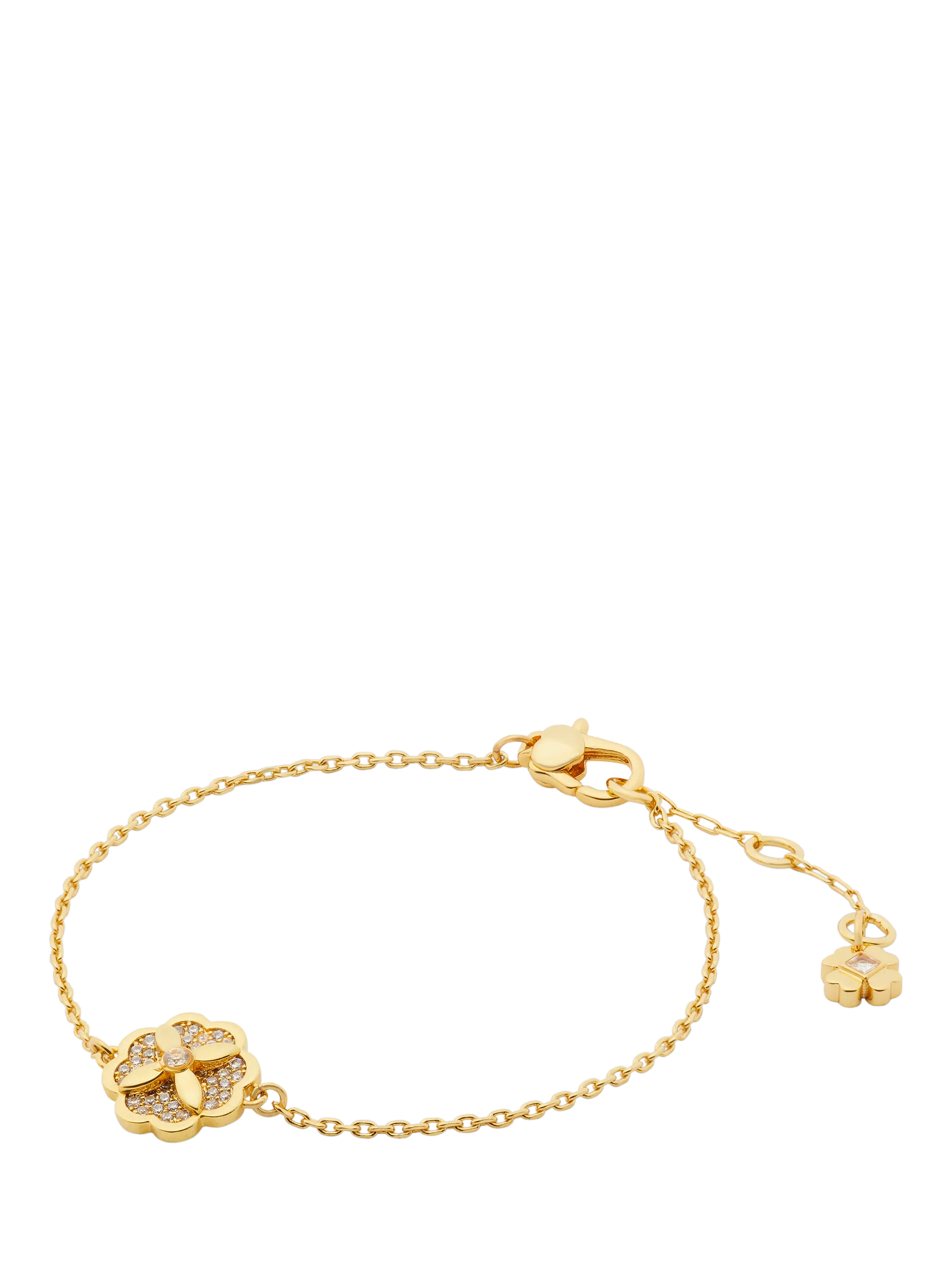 kate spade new york cubic zirconia chain bracelet - British product