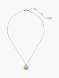 kate spade new york Bloom Cubic Zirconia pendant necklace 40.64cm - British product