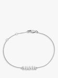 Rachel Jackson Art Deco Mama Bracelet sterling silver (British brand)
