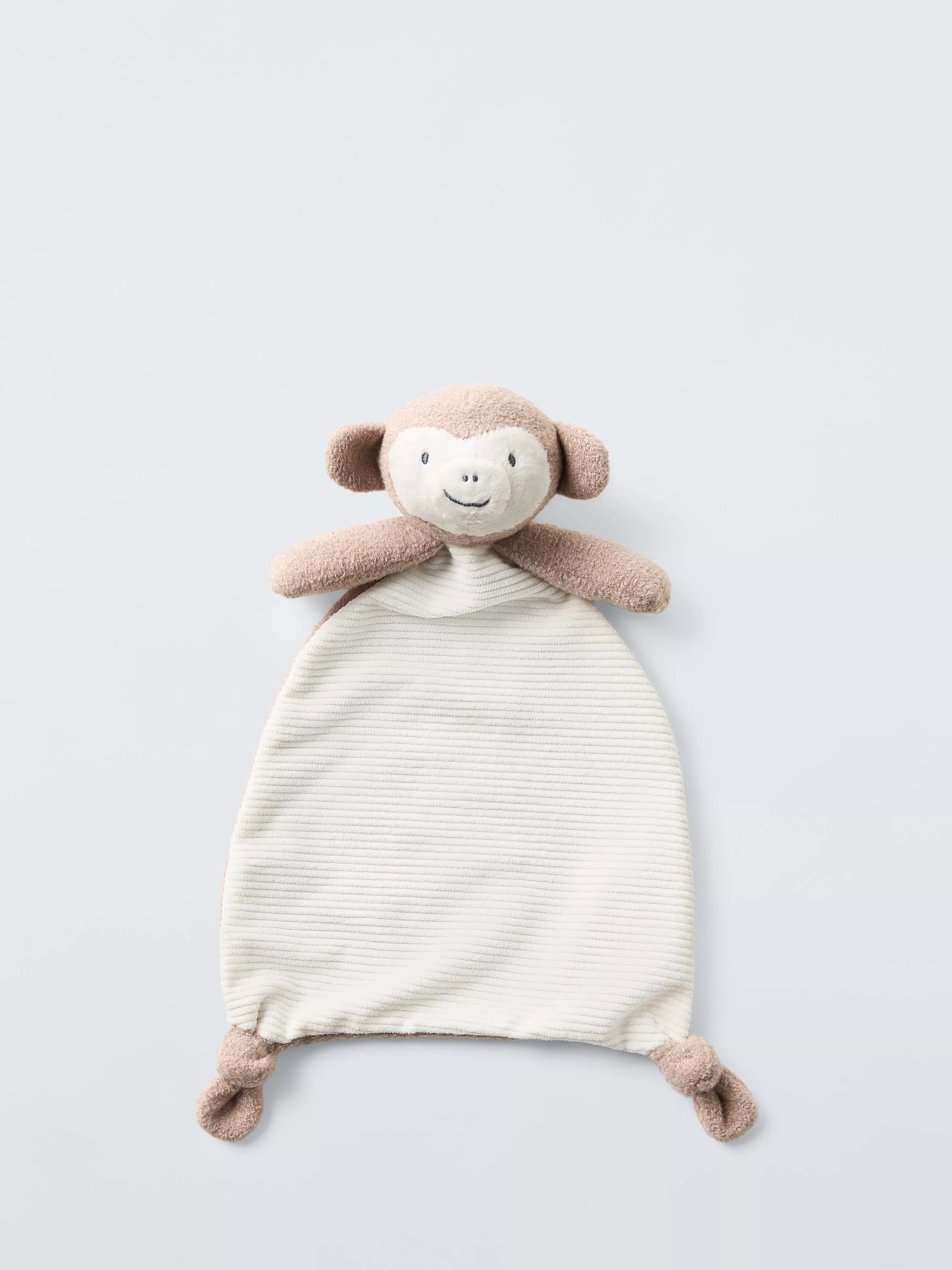 John Lewis monkey comforter soft fabric toy, UK version