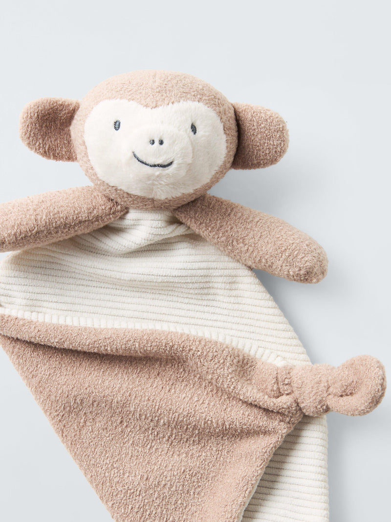 John Lewis monkey comforter soft fabric toy, UK version