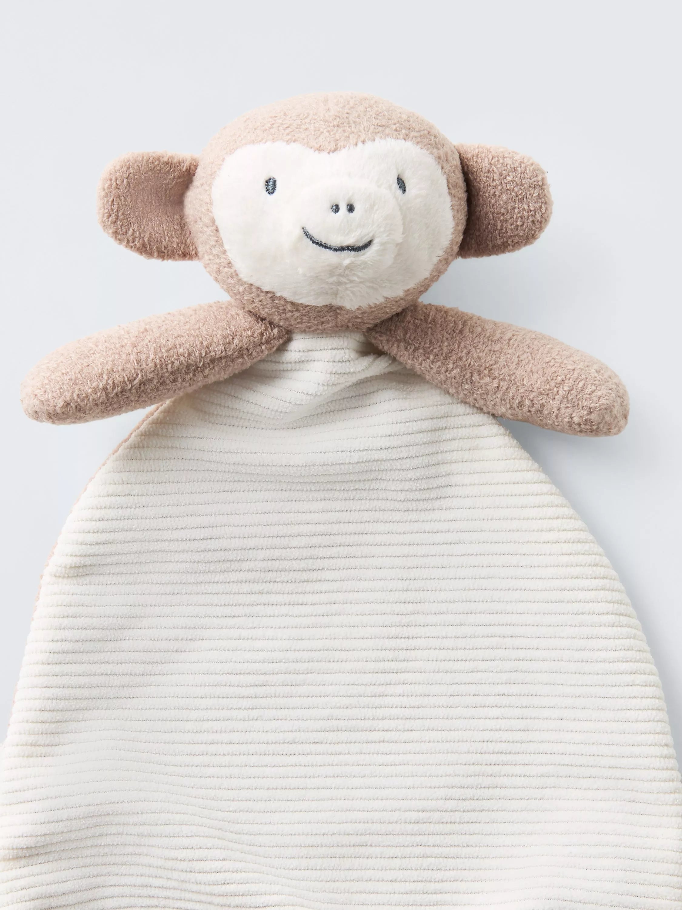 John Lewis monkey comforter soft fabric toy, UK version