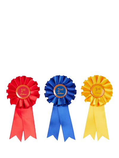 John Lewis LeMieux Pony Rosettes Toy Pony Award Rosettes Pack of 3- Buy online at McGrocer