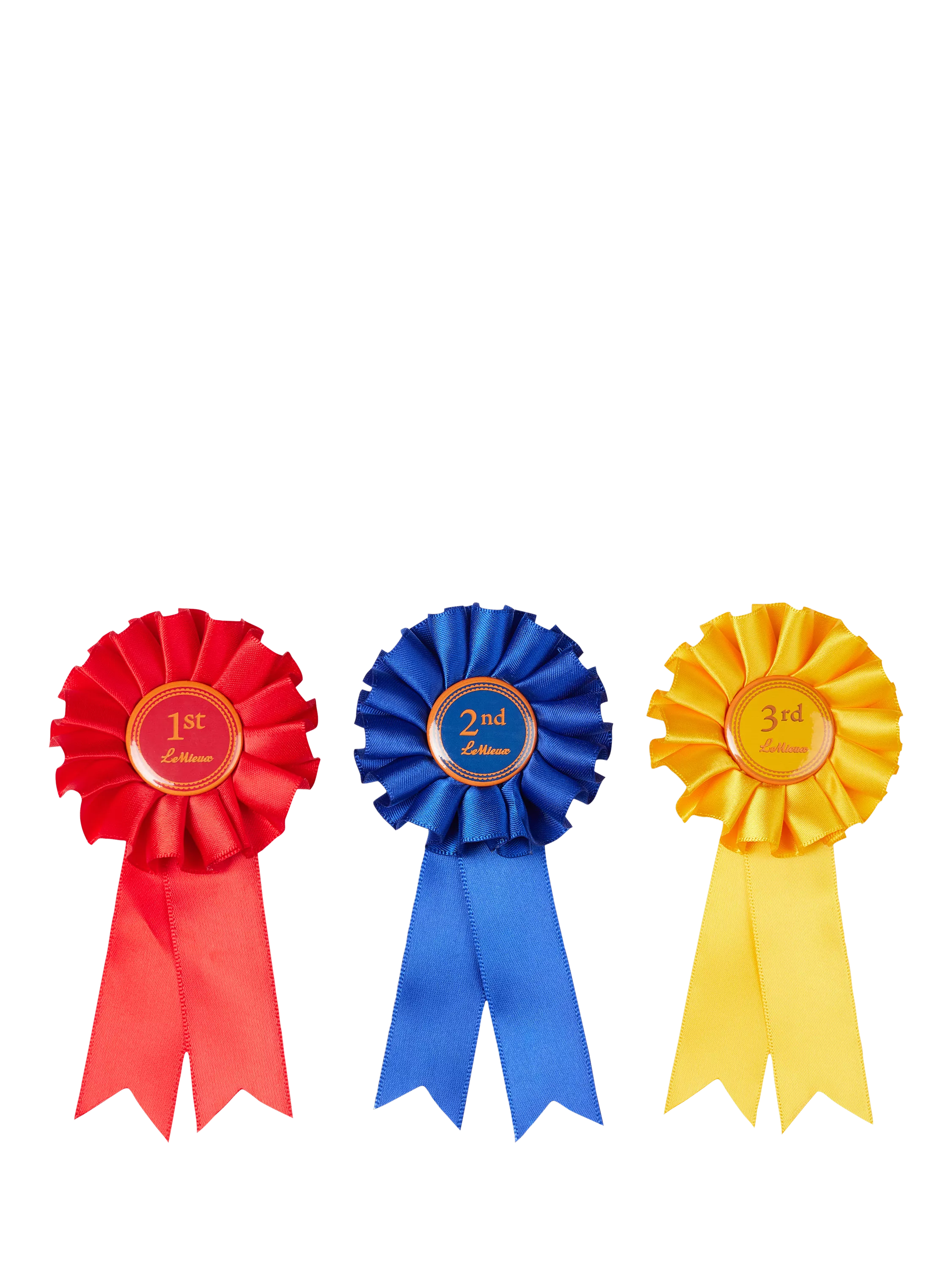 LeMieux pony rosettes pack of 3, UK version