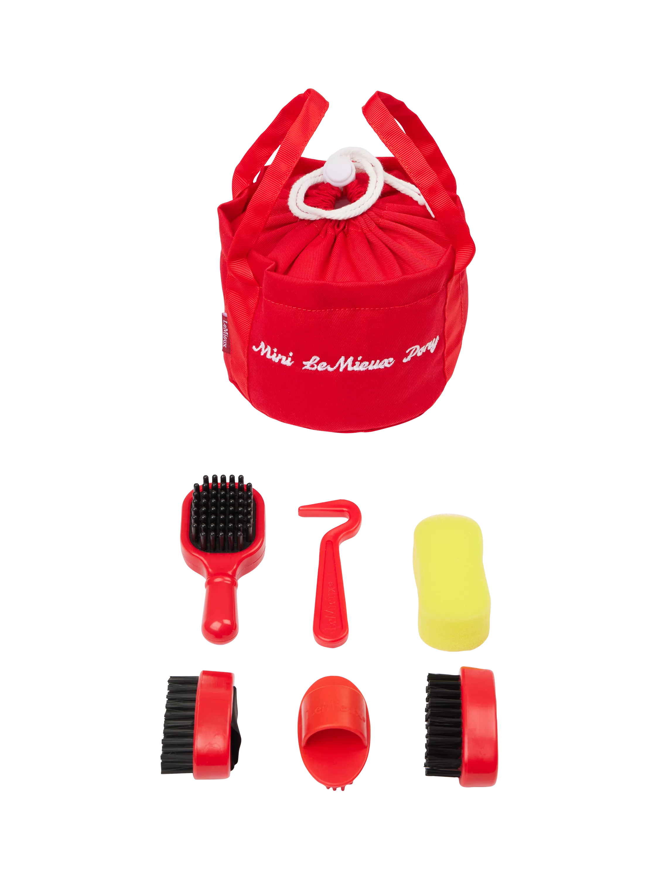 LeMieux Pony Grooming Kit Red, UK version