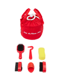 LeMieux Pony Grooming Kit Red, UK version