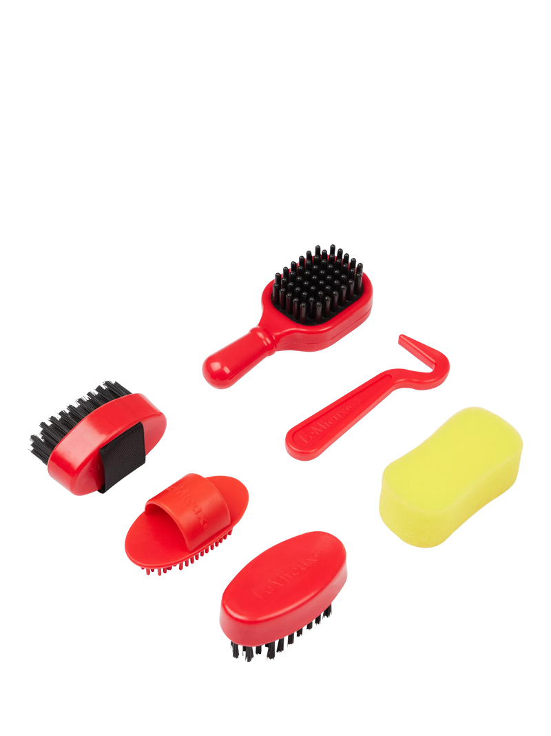 LeMieux Pony Grooming Kit Red, UK version