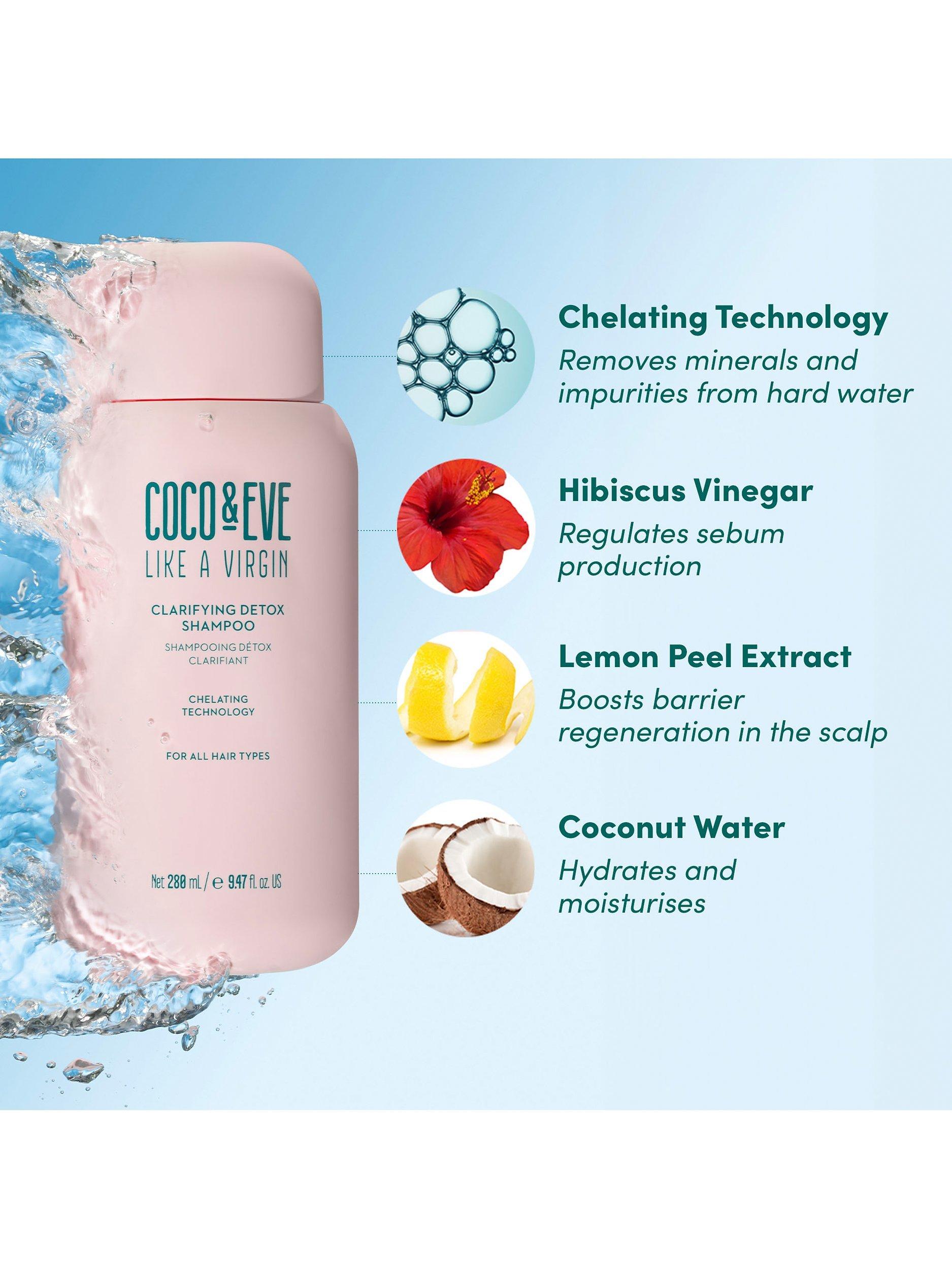 Coco & Eve Like A Virgin Clarifying Detox Shampoo 280ml - British product