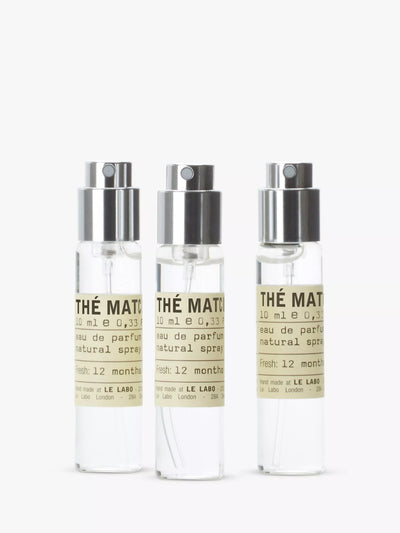 John Lewis Matcha Te Duftende Eau de Parfum Reisetilbehør Sett, 3 x 10ml Sprayflasker- Kjøp online hos McGrocer