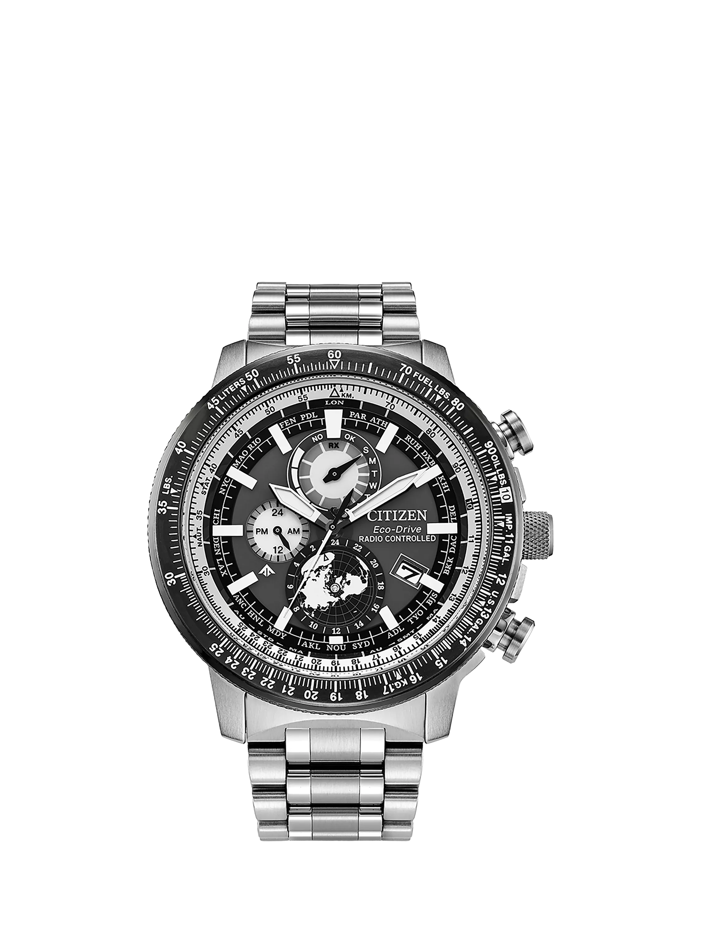Citizen Pro Master Chronograph Eco-Drive watch 46mm, UK version