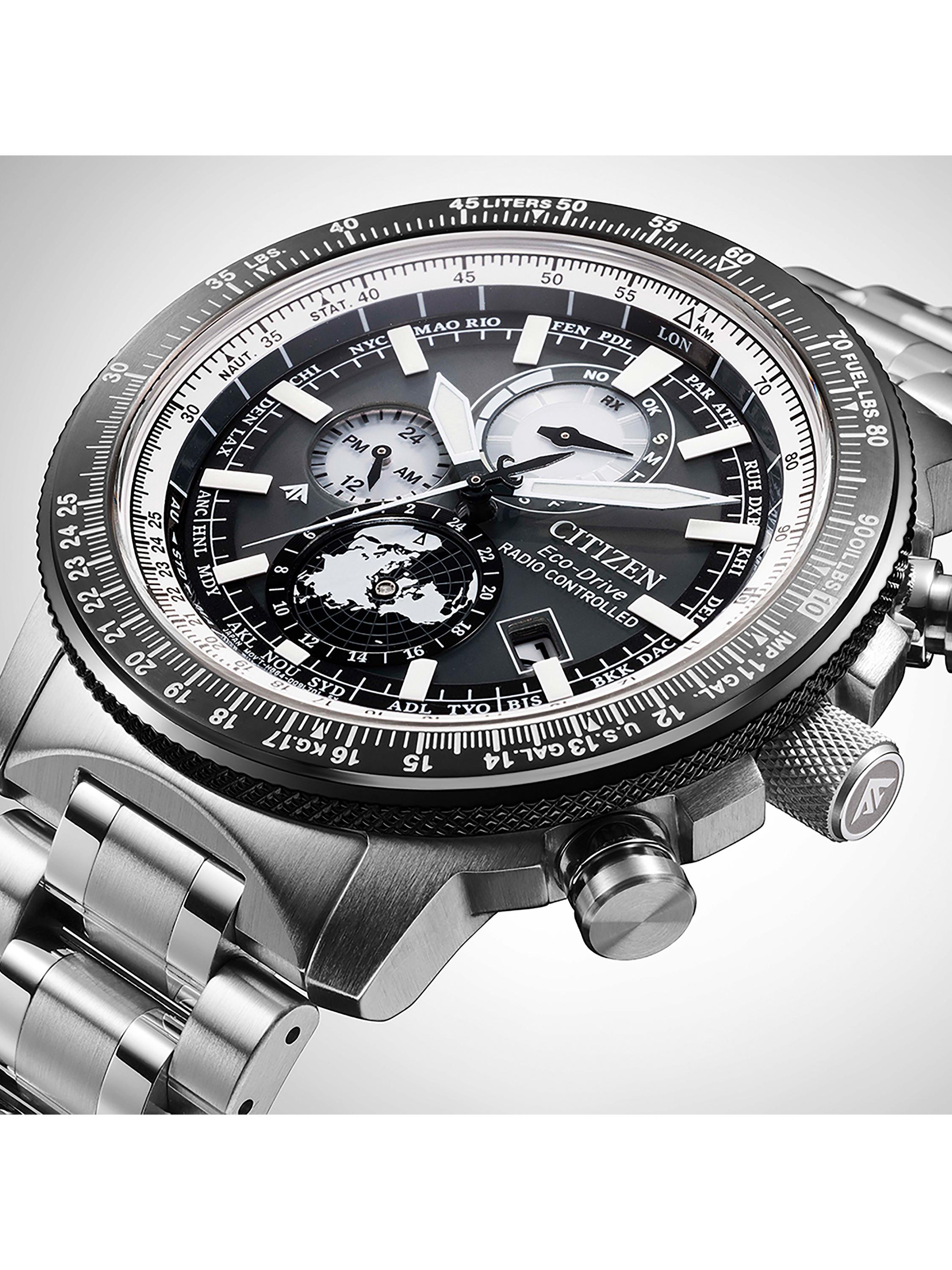 Citizen Pro Master Chronograph Eco-Drive watch 46mm, UK version