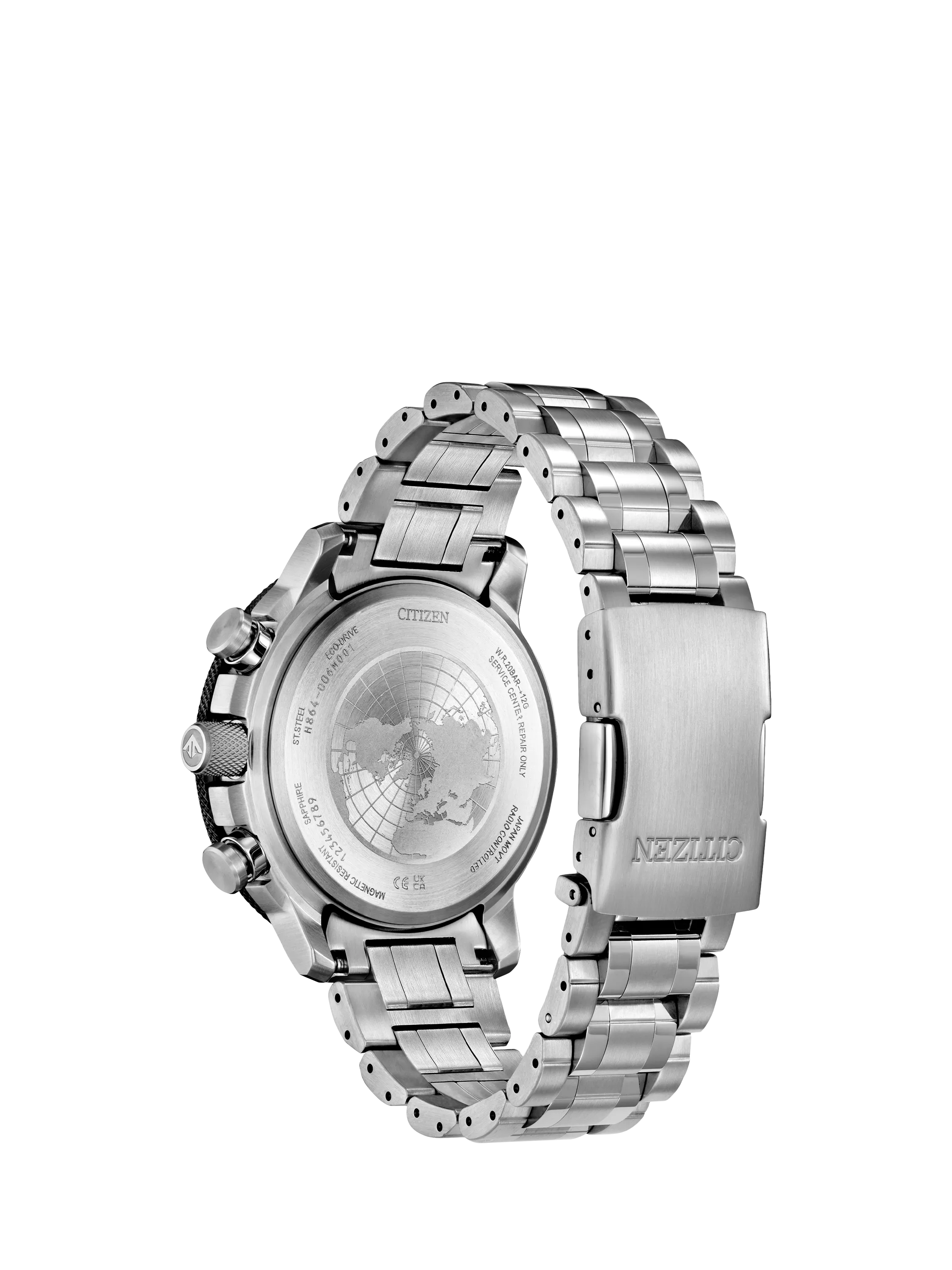 Citizen Pro Master Chronograph Eco-Drive watch 46mm, UK version