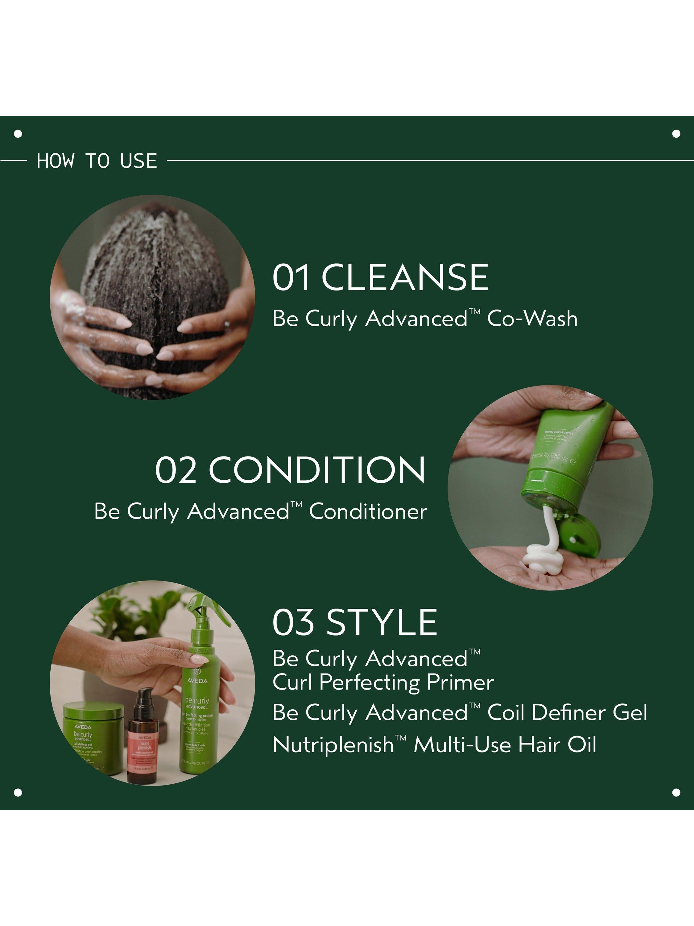 Aveda Be Curly Advanced coil definer gel 250ml, UK version