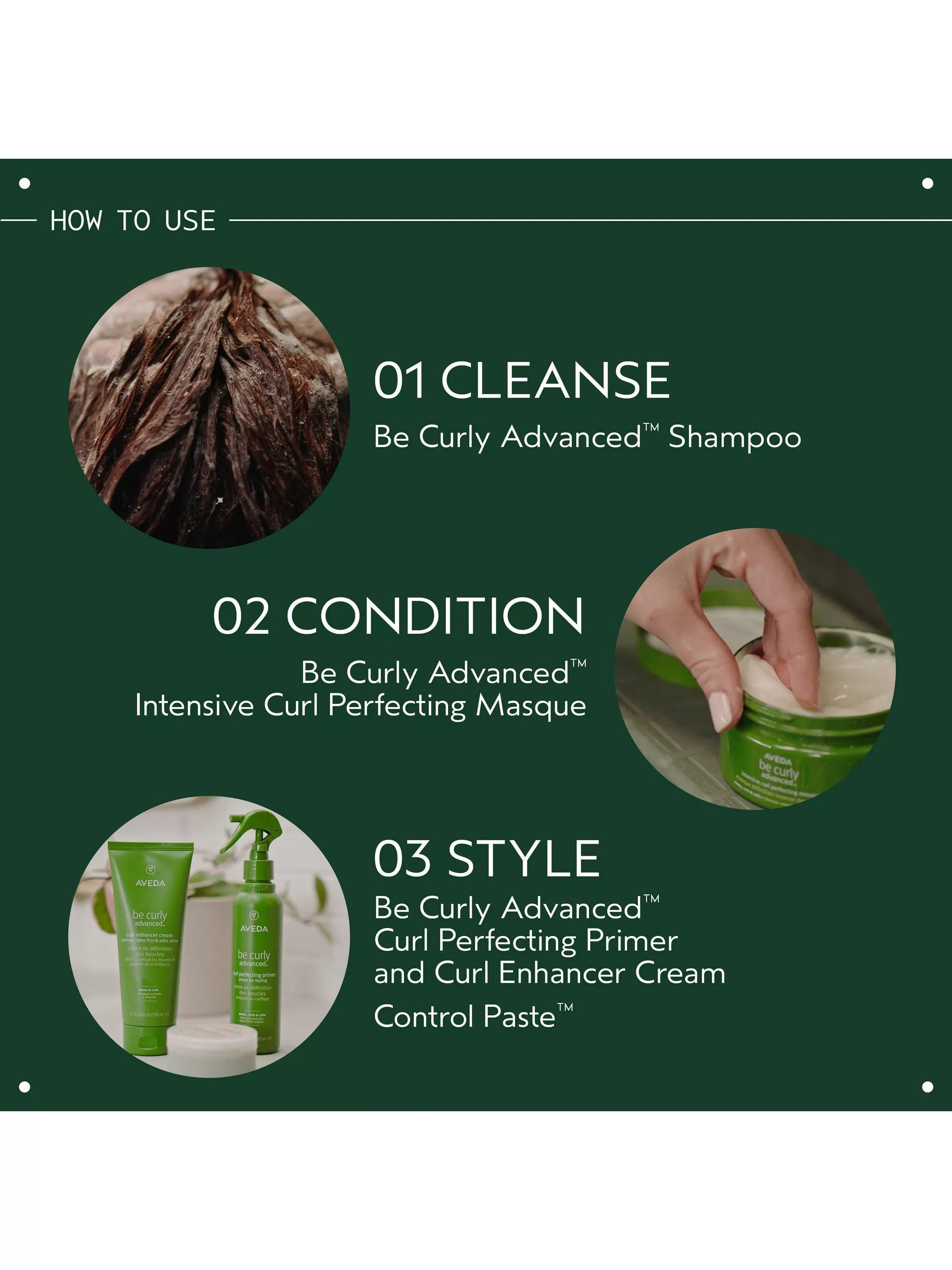 Aveda curl perfecting intensive hair masque 200ml, UK version