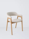 John Lewis Santino Dining Arm Chair, Bianco Oil Oak