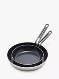 GreenPan x Tucci 3-Ply Stainless Steel Frying Pan Set, 2 Piece