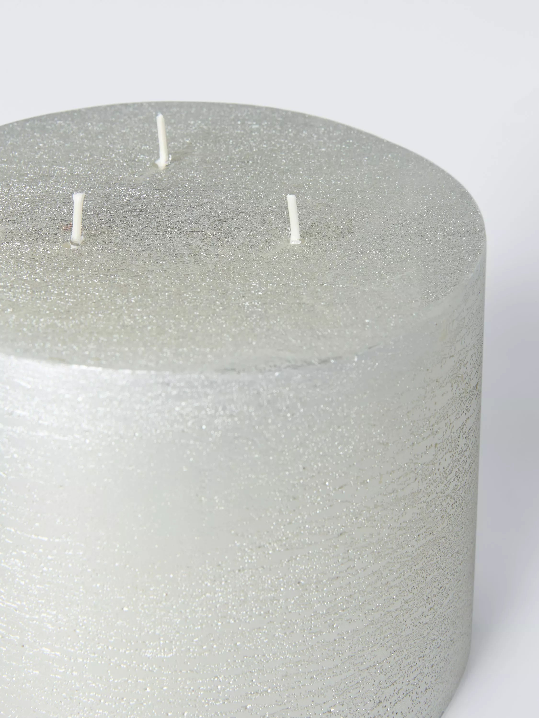 John Lewis Rustic 3 Wick candle 10cm tall, UK version