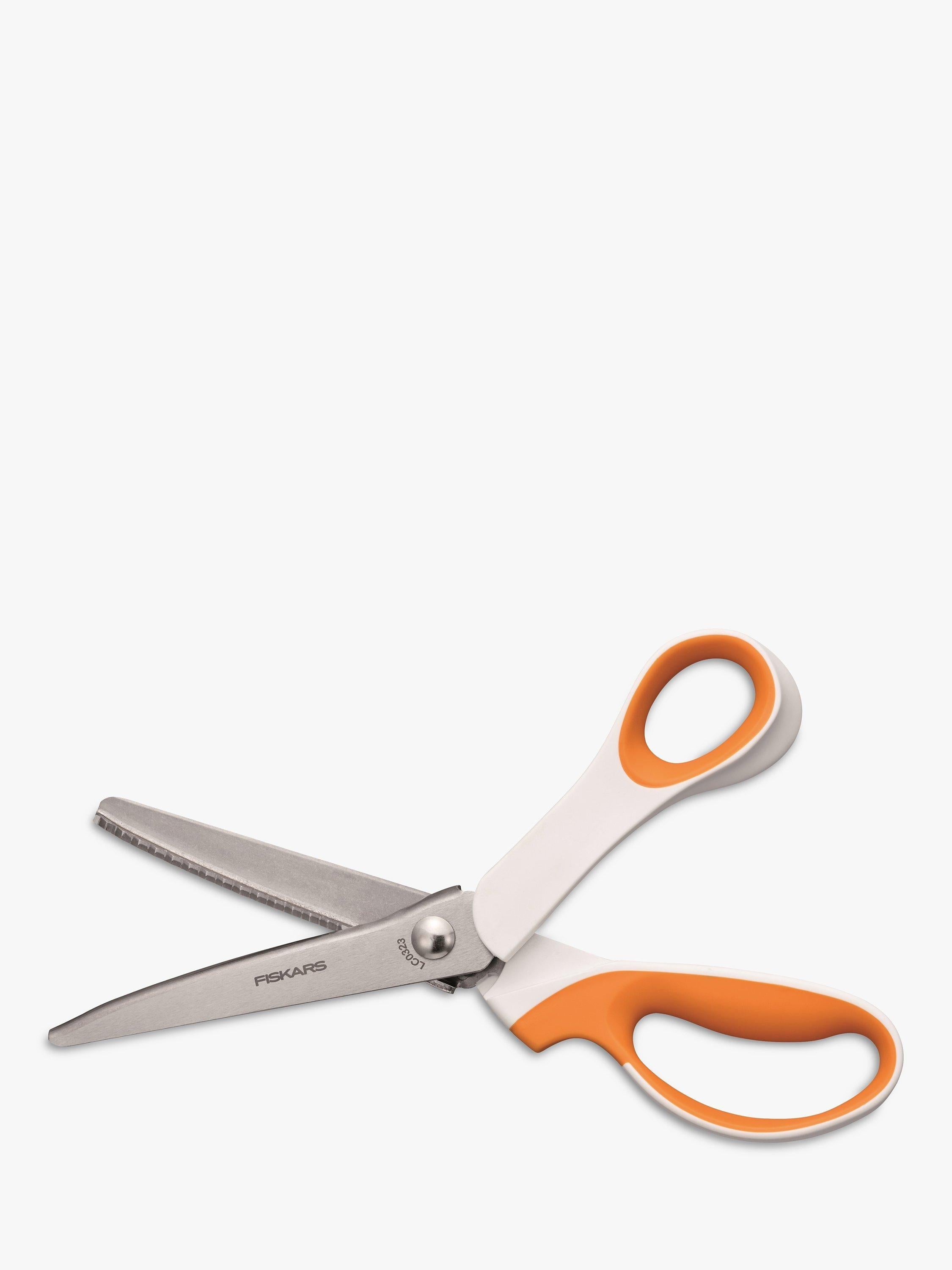 Fiskars Softgrip pinking shears 23cm (British brand)