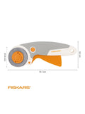 Fiskars trigger rotary cutter 45mm titanium blade, UK version