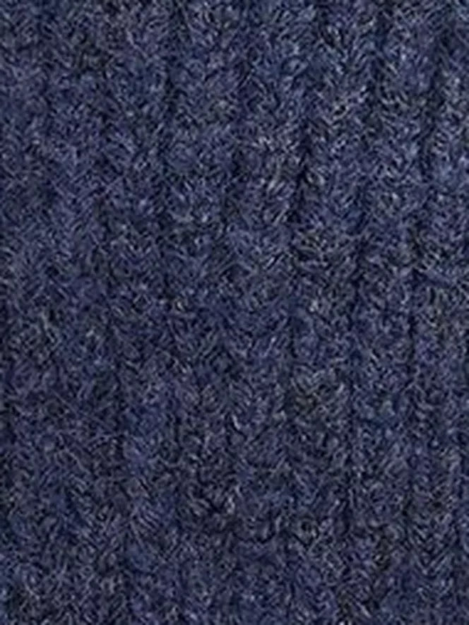 Barbour knitted beanie hat with turnup hem - British product