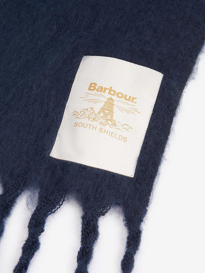 Barbour Ellison rectangular scarf in polyester - British brand