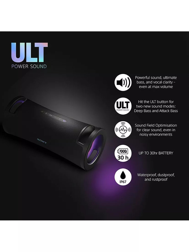 Sony SRS-ULT70 portable Bluetooth speaker black, imported from the UK