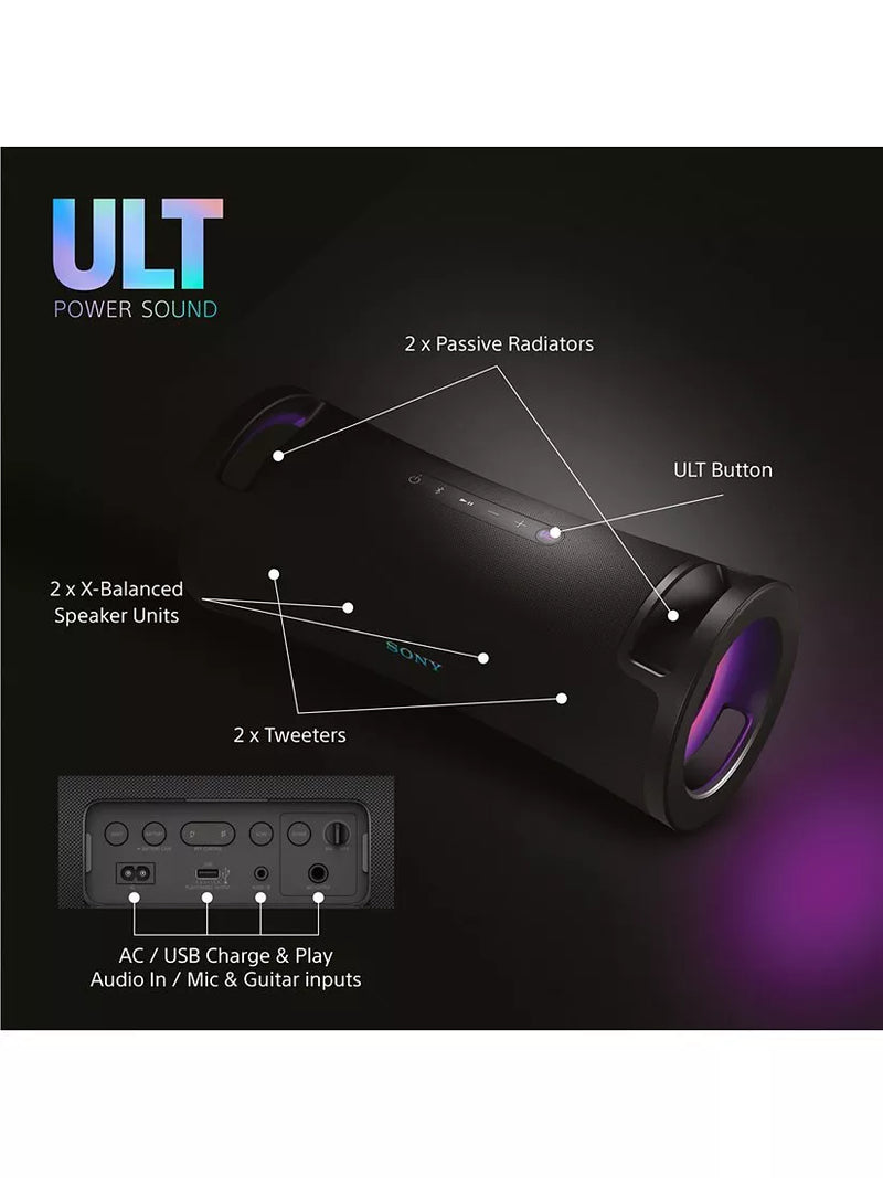 Sony SRS-ULT70 portable Bluetooth speaker black, imported from the UK