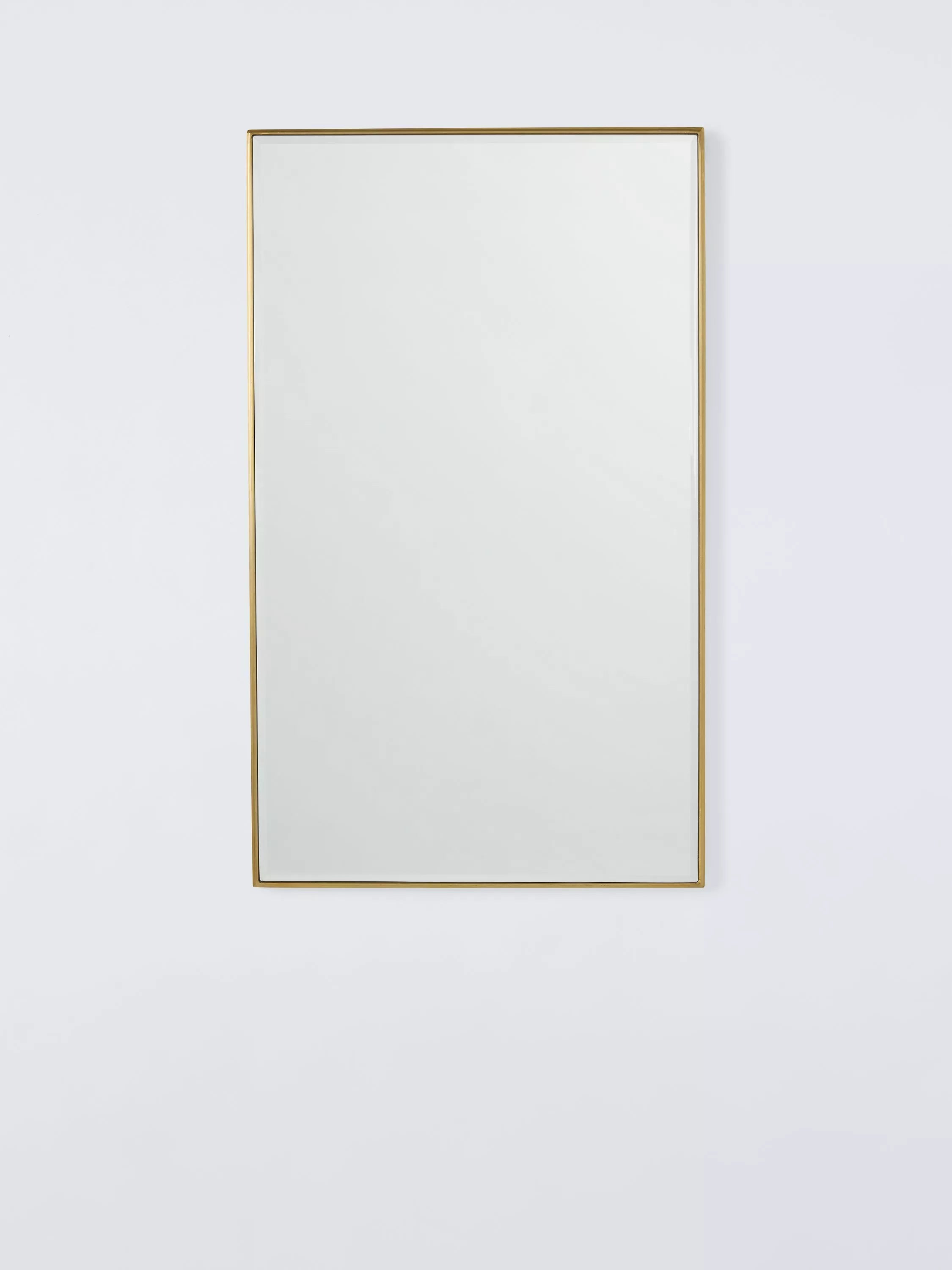 John Lewis wall mirror rectangular aluminium 100x60cm - British product